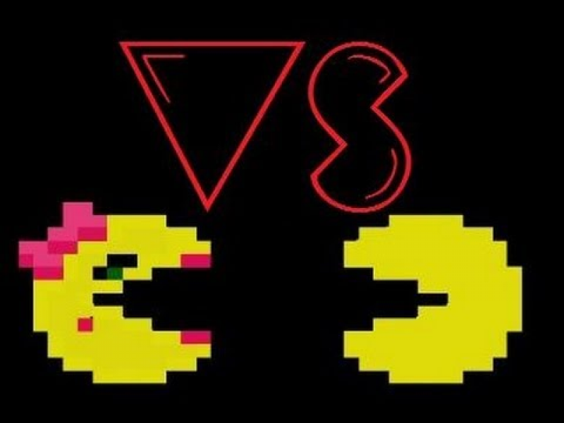 Miss pacman video. Миссис Pacman. Миссис Пакман игра. Мясной Пакмен. МАКГЭВИН Пакмен.